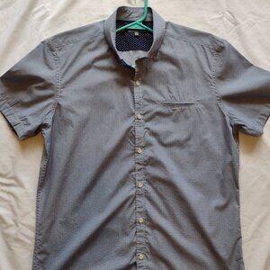 Men's Witchery Button Down Short Sleeve Dress Shirt  XL